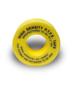 High Density PTFE Yellow Thread Seal Tape 12mm x 5m