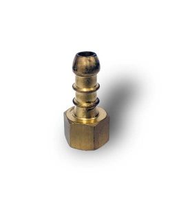 LPG Female Nozzle 1/4" BSPT to 8mm Hose Connector