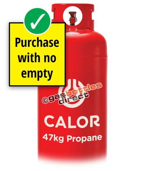 47kg Propane Calor Gas Bottle - New Full Cylinder